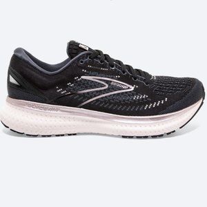 Brooks Glycerin 19 Road Running Shoes, Size 9, Black/Ombre/Metallic